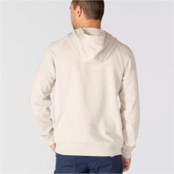Sweat à capuche Force Logo beige