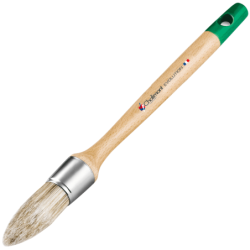 Pinceau brosse à rechampir Évolution fibres soies et synthétiques acier cuivré N°2