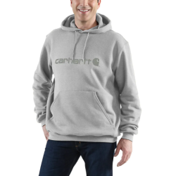 Sweat à capuche Signature Logo Hooded blanc