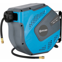 Enrouleur automatique orientable de tuyau d'air hybride 8 bar 8x12mm