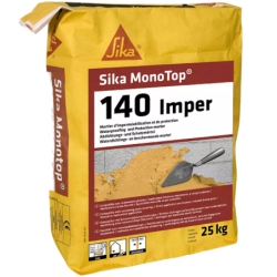Mortier d’imperméabilisation piscines et murs Sika MonoTop-140 Imper - sac de 25 kg