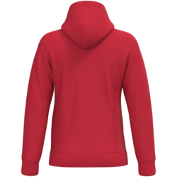 Sweat-shirt K476 capuche homme rouge