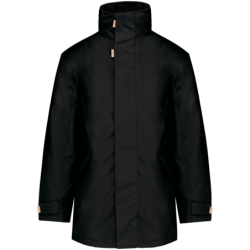 Parka doublure matelassé noire