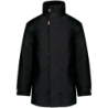 Parka doublure matelassé noire