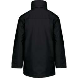 Parka doublure matelassé noire