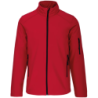 Veste imperméable softshell Kariban homme rouge