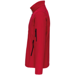 Veste imperméable softshell Kariban homme rouge