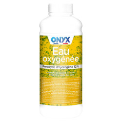 Eau Oxygénée 12% pour bois et textiles Onyx 1 Litre