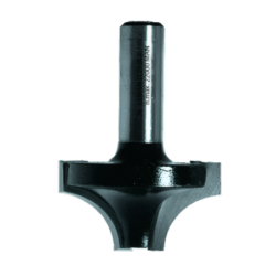 Mèche profil 1/4 de rond carbure 2 coupes + 2 plats