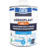 Colle pression Gebsoplast Gel + spéciale eau potable avec pinceau boîte avec pinceau 1 litre