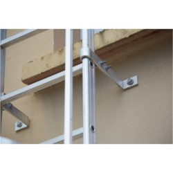 Vis béton TAPCON XTREM Inox A4 à tête hexagonale