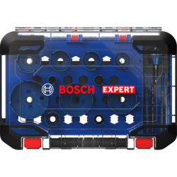 Coffret 11 Scies trépans EXPERT Carbure Matériaux de construction Ø20 à 76mm