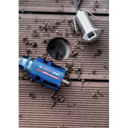 Coffret 11 Scies trépans EXPERT Carbure Matériaux de construction Ø20 à 76mm