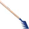 Râteau désherbeur largeur 20.5cm manche en bois longueur 150cm Revex