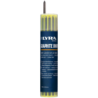 Mine pour porte mine télescopique Lyra Dry étui de 12 mines dureté 2B couleur graphite
