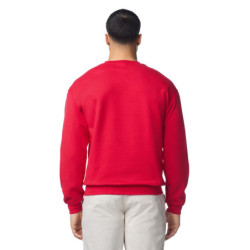 Sweat shirt uni Heavy Blend col rond rouge