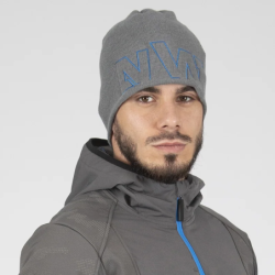 Bonnet de travail Martin gris et bleu