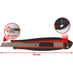 Cutter à système de blocage 9mm