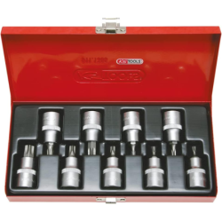 Coffret de douilles tournevis Torx 1/2 Kstools T20 à T60