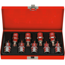 Coffret de douilles tournevis Torx 1/2 Kstools T20 à T60