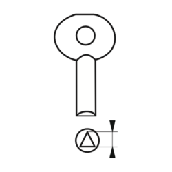 Clé triangle