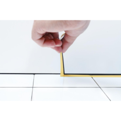 Ruban 3M jaune simple face pour masquage 36mm x 50m résistant aux UV