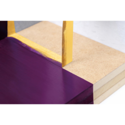 Ruban 3M jaune simple face pour masquage 36mm x 50m résistant aux UV
