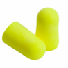 Bouchons d'oreilles jetables E-A-R soft 3M roulés jaune fluo boîte de 250 paires