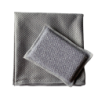 Ensemble nettoyage essuyage vaisselle absorbant 1 torchon microfibre et 1 éponge grattante