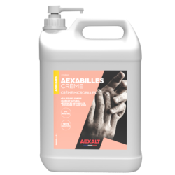 Crème nettoyante microbilles Aexago spécial très fortes salissures bidon de 5 litres