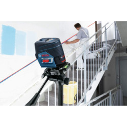 Laser lignes GCL 2-50 C Bosch + trepied BT 150 RM 2 Rouge