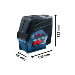 Laser lignes GCL 2-50 C Bosch + trepied BT 150 RM 2 Rouge