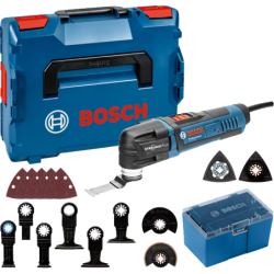 Découpeur ponceur Bosch GOP 30-28 en coffret L-BOXX avec système Starlock Plus