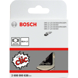 Ecrou de serrage rapide Bosch SDS Clic M14 x 1,5 mm pour meuleuse à frein magnétique