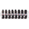 Pack de 8 embouts de vissage Bosch Impact Control Torx T15 à T40 longueur 25 mm