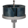 Set de 6 scies cloches Bosch avec foret de centrage diamètre 46 à 81 mm