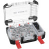Coffret de 11 trépans PRO PC Plus Multi Material Bosch diamétre de 20mm à 76mm