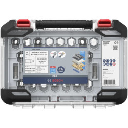 Coffret de 11 trépans PRO PC Plus Multi Material Bosch diamétre de 20mm à 76mm
