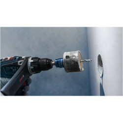 Coffret de 11 trépans PRO PC Plus Multi Material Bosch diamétre de 20mm à 76mm