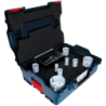 Coffret scie trépans Progressor en L-BOXX 8 scies 2 adaptateurs 1 forêt