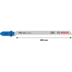 Lame scie sauteuse Bosch T 227 D Special for Alu jeu de 5 lames