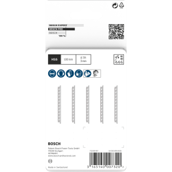 Lame scie sauteuse Bosch T 227 D Special for Alu jeu de 5 lames
