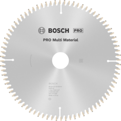 Lame scie circulaire Bosch multi-matériaux diamètre 216 mm alésage 30 mm 80 dents