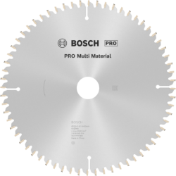 Lame scie circulaire Bosch multi-matériaux diamètre 235 mm alésage 30 mm 64 dents