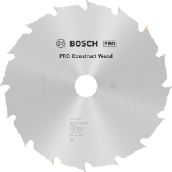 Lame scie circulaire bois Bosch Construct Wood Ø 230 mm alésage 30 mm 16 dents