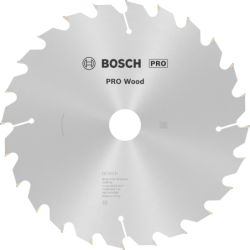 Lame scie circulaire Bosch Optiline Wood tout bois 235 mm alésage 30 mm 24 dents