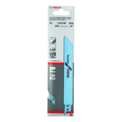 Lame de scie sabre pour métal S 922 BF jeu de 5 lames