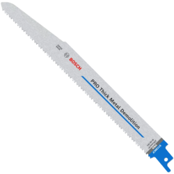 Lame scie sabre métal Bosch S1130CF Pro Thick Metal 225x22x1,6mm - Lot de 5