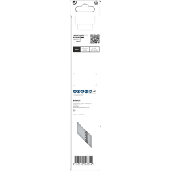 Lame scie sabre bois métal Bosch S110VF Heavy for Wood and Metal 225x22x1,6mm - Lot de 5