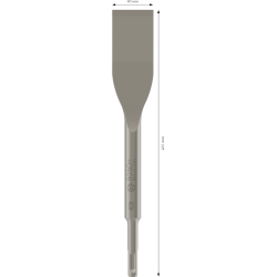Burin carrelage 260 x 40 mm SDS +